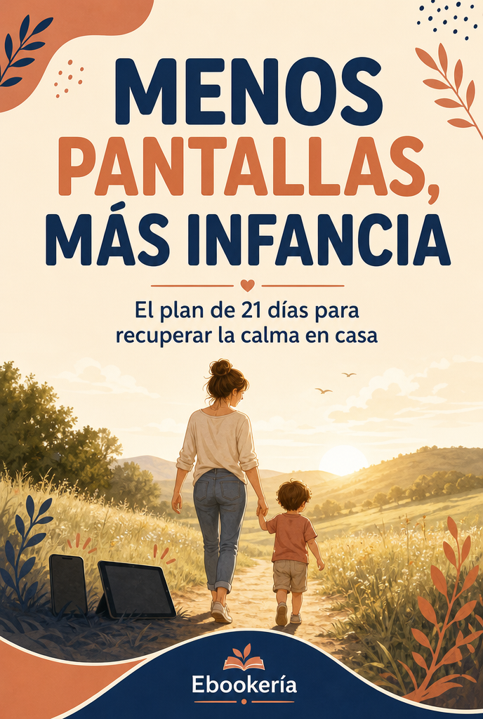 Portada del ebook Menos Pantallas Más Infancia